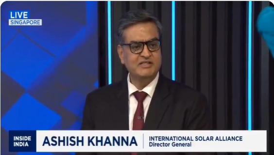 Speaking on CNBC Inside India, Ashish Khanna, DG of the ISA, outlined a strong, action-oriented global solar agenda, highlighting ISA’s focus on scaling solar deployment, mobilising investments.
