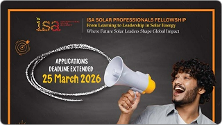 Power the Solar Revolution: Become an ISA Solar Professional Fellow&nbsp;